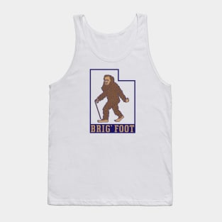 Brig' Foot in Utah (Blue Outline) Tank Top